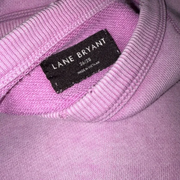 Lane Bryant Lilac Scoop Neck Top - Picture 6 of 6